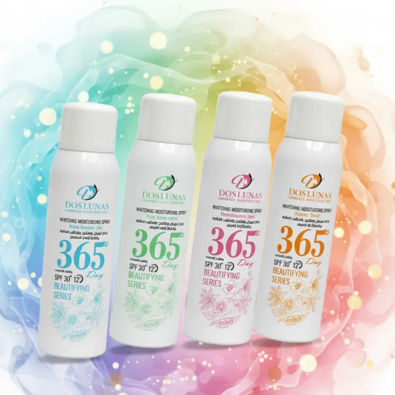 Spray aclarante con protección solar🧴