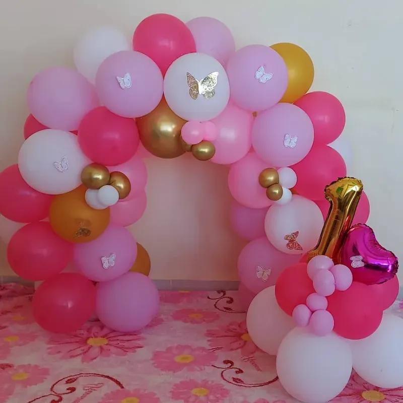 Arco para sección de fotos 