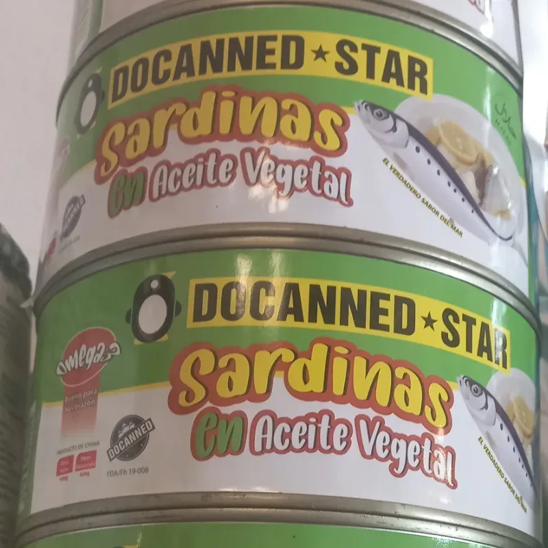 Latas de sardinas 