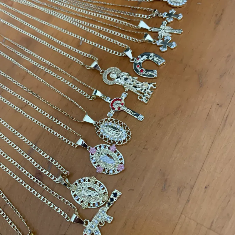 Cadena de oro laminado CM