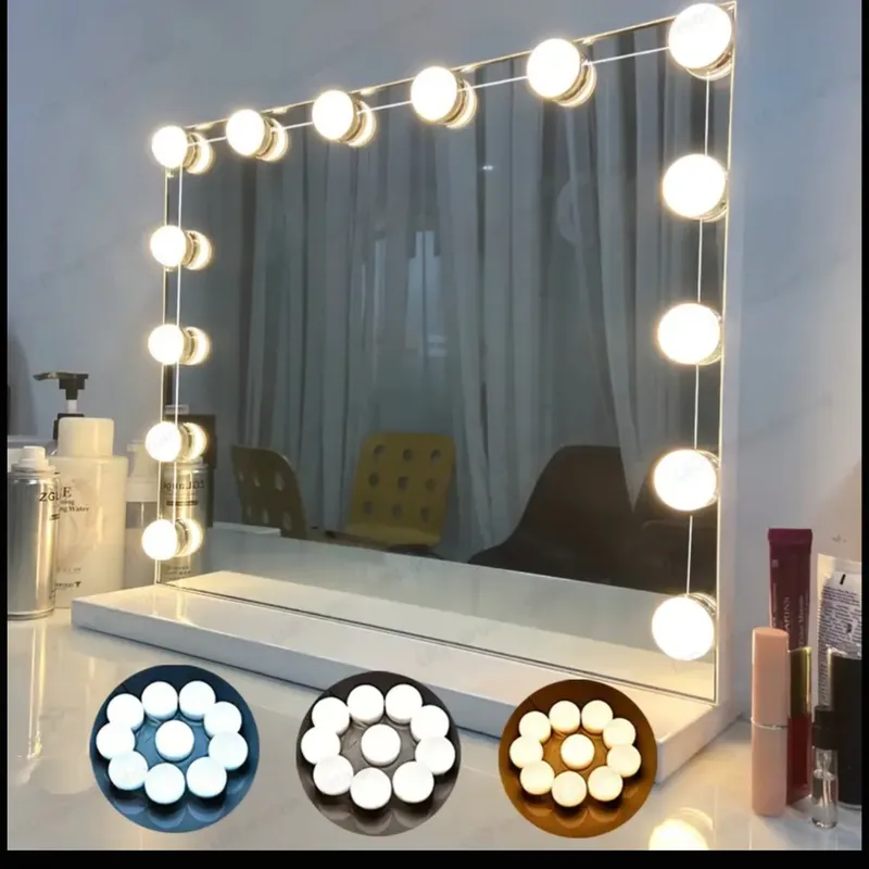 Juego de bombillos de espejo