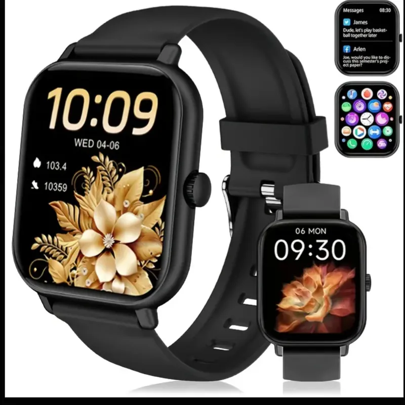 Reloj Inteligente de Pantalla Cuadrada