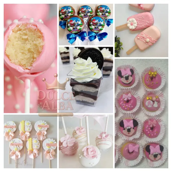 Somos un emprendimiento dedicado a la creacion de postres y pasteles para sus eventos o simplemente para darte un gustito 😊
Le invito a que pruebe nuestras exquisitas creaciones 😋