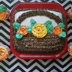 Panetelas tres leche con 4 Cupcakes