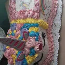 Piñata Unicornio - Pasteles de Fondant a Domicilio