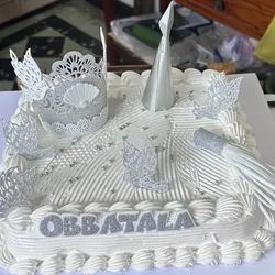 Pastel para obbatala