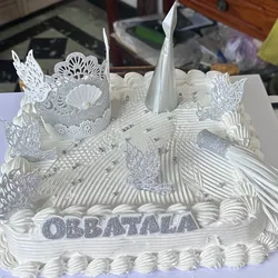 Pastel para obbatala