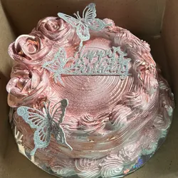 Pastel sencillo de merengue