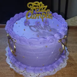 Panetela de nata doble altura