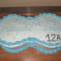 Panetela doble de merengue con leche condensada 