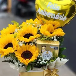 Ancheta de girasoles