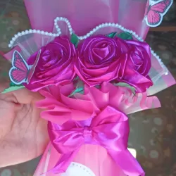 Ramo de 3 rosas eternas