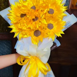 Ramo de girasoles eternos