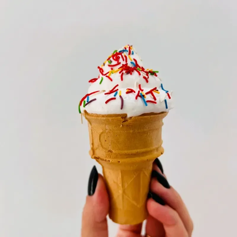 Barquilla con merengue 