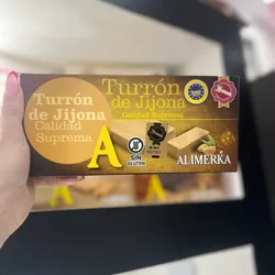 Turrón jijona 