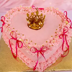 Cake en forma de ❤️