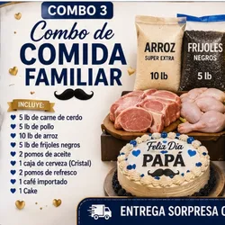 Combo de comida familiar