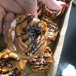 Rosquitas Rellenas de merengue 