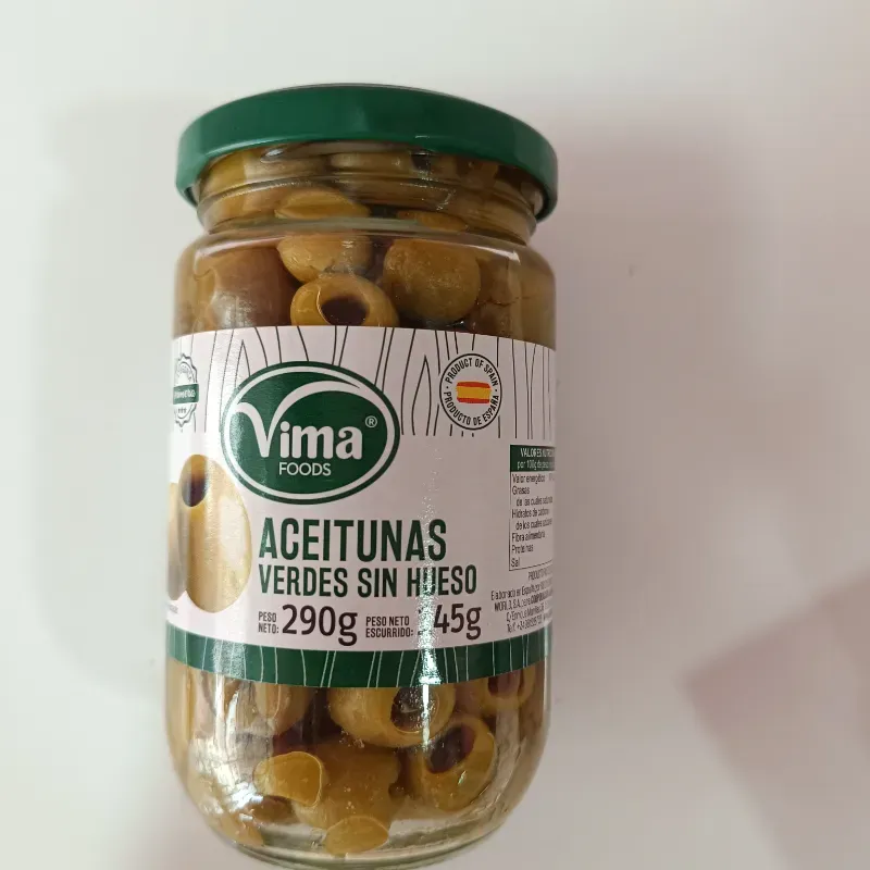 Aceituna sin hueso 290g