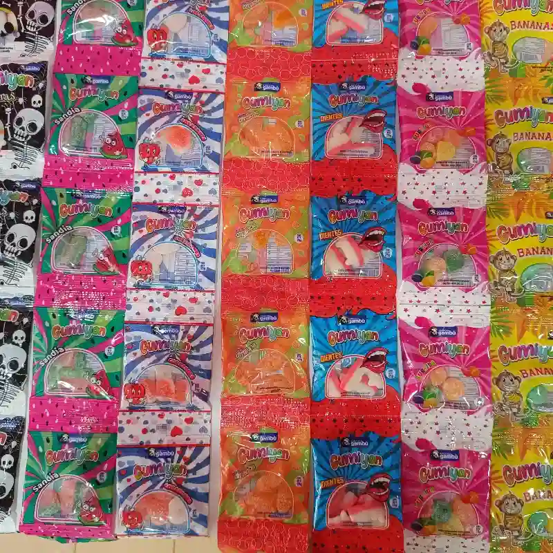 Gomitas de diferentes modelos 