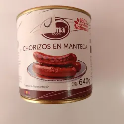 Lata de chorizo en manteca