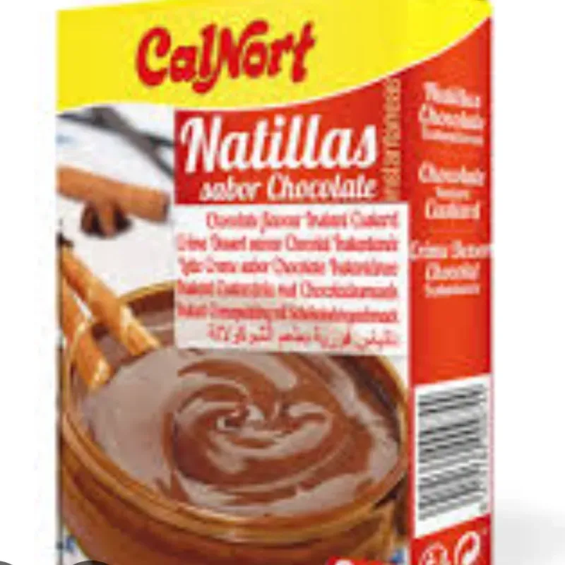 Natilla de chocolate 