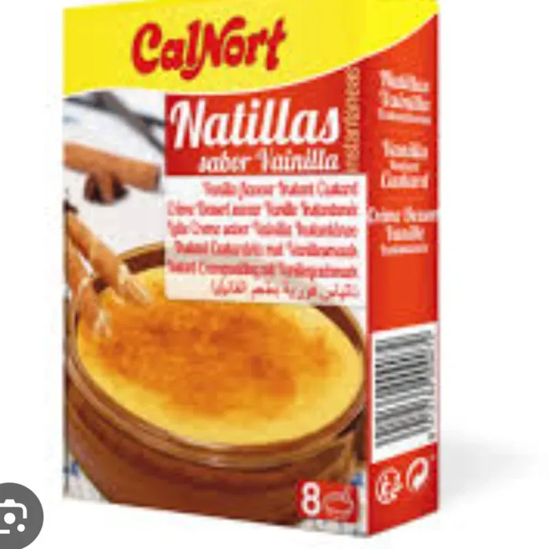 Natilla de vainilla 