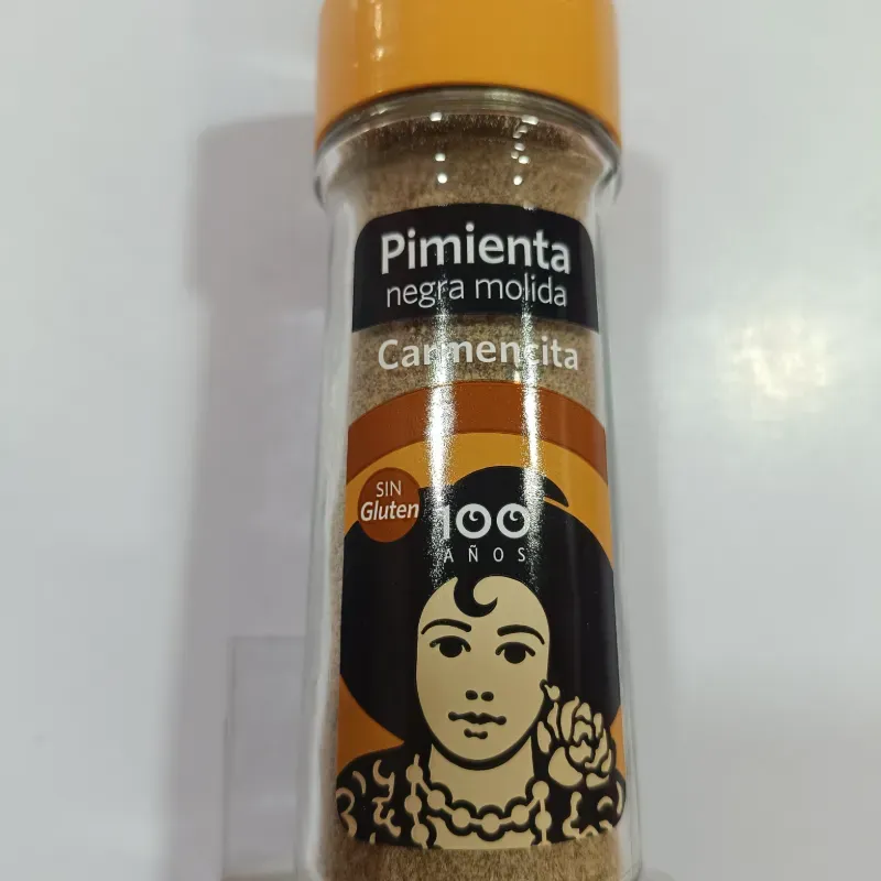 Pimienta negra molida 