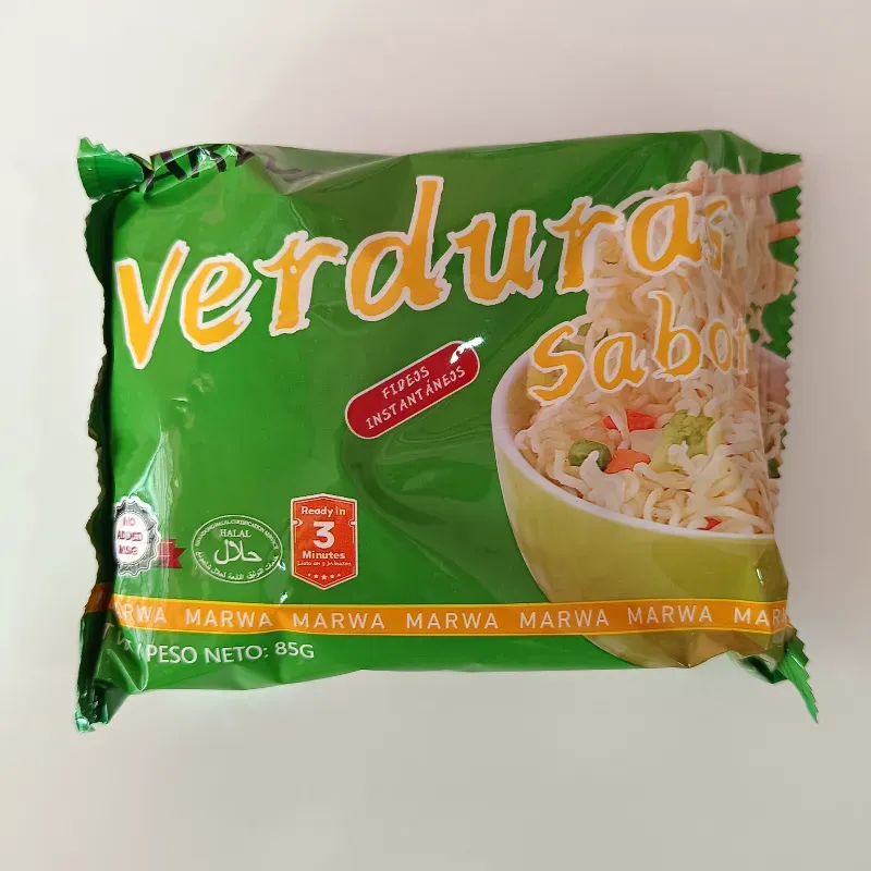 Sopa instantánea de verduras 