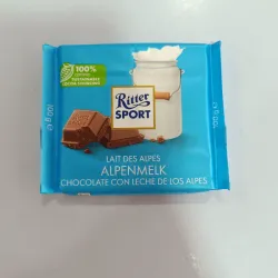 Tableta de chocolate con leche 