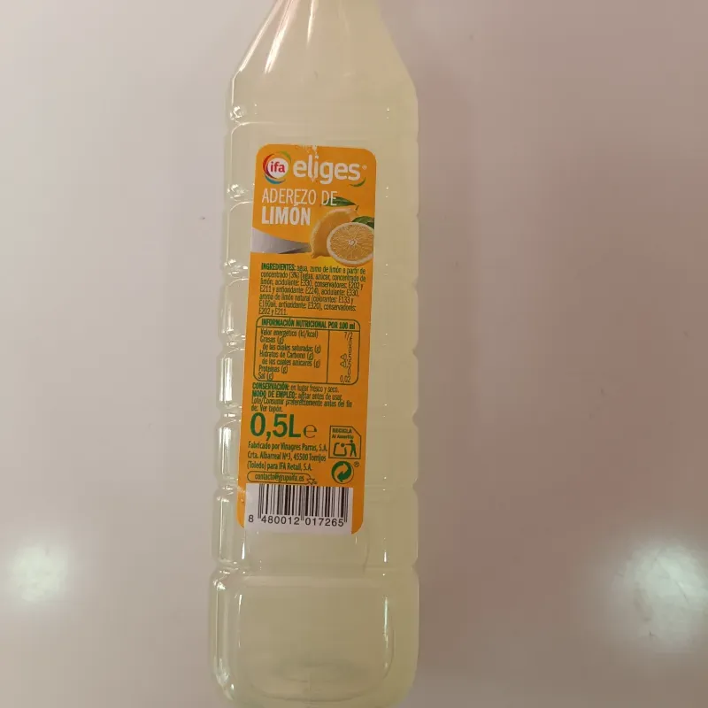 Zumo de limón 500ml