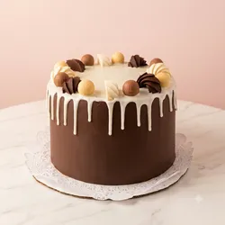 Tarta Bombón Noir et Blanc