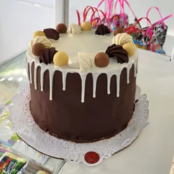 Tarta Bombón Noir et Blanc