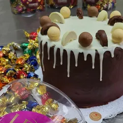 Tarta Bombón Noir et Blanc