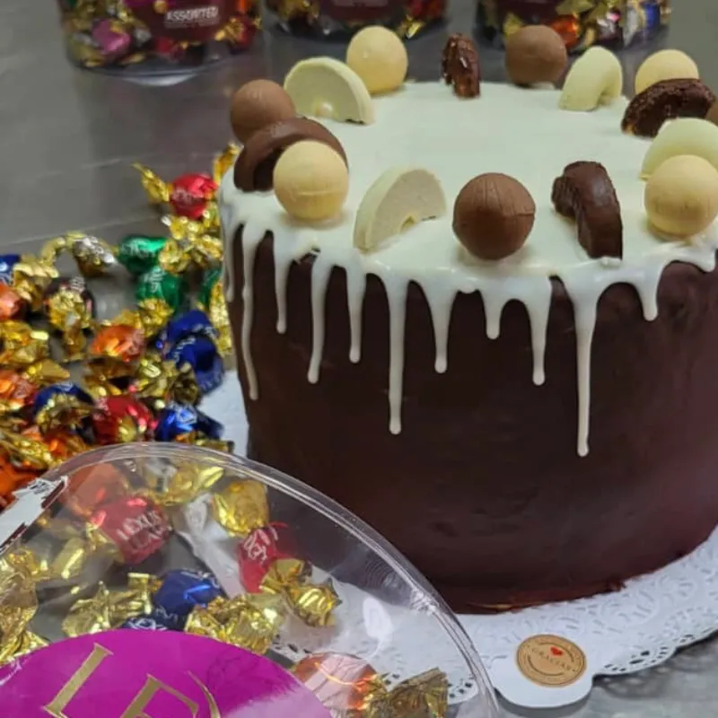 Tarta Bombón Noir et Blanc