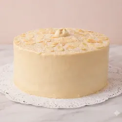 Tarta de Almendras y Chocolate Blanco 