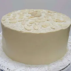 Tarta de Almendras y Chocolate Blanco