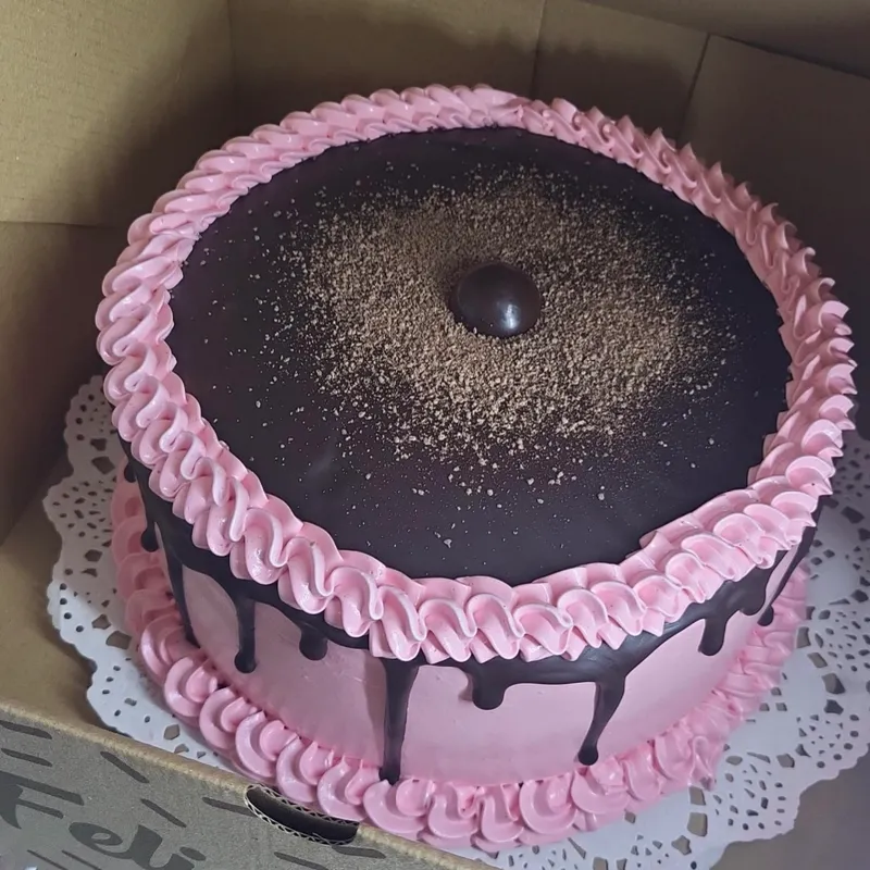 Tarta fresa bombón