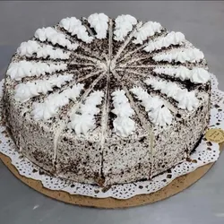 Tarta Oreo con nata y nutella