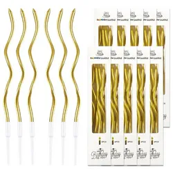 Velas Curvas (doradas)