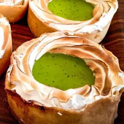 Mini cheesecake de Kiwi