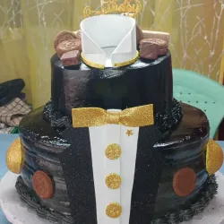 Cake de dos pisos 