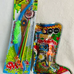 Arco+bolsa navideña+santa