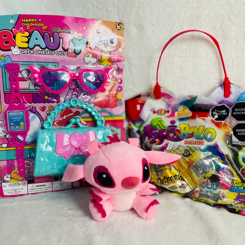 P.peluche+jugete+bolsa navideña+ Santa 