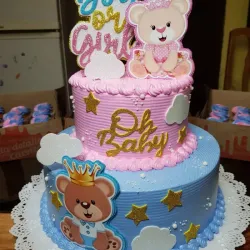 Cake revelación de sexo 
