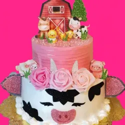Cake Vaca Lola. 