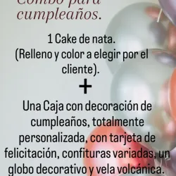 OFERTA PARA CUMPLEAÑOS. 