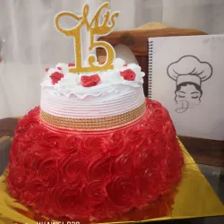 Pastel de 15 años 