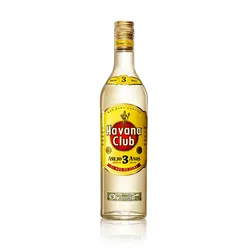 Botella de Ron Havana Club 