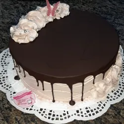 Cake de merengue bombòn 